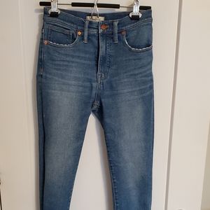 Madewell highrise stretch jeans